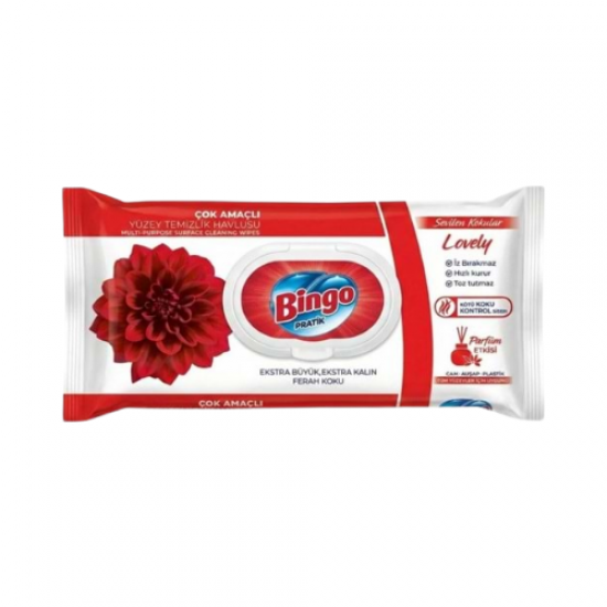 Bingo Pratik Yüzey Temizlik Havlusu Lovely 96’lı