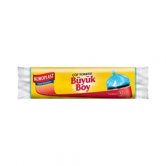 Koroplast Büyük Boy Çöp Poşeti 10’lu
