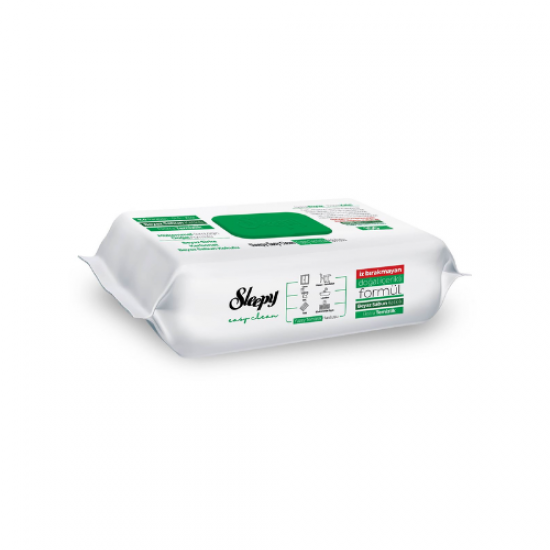 Sleepy Easy Clean Beyaz Sabun Katkılı Yüzey Temizlik Havlusu 100’lü